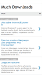 Mobile Screenshot of much-downloads.blogspot.com