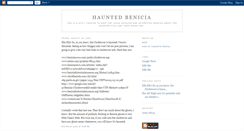 Desktop Screenshot of hauntedbenicia.blogspot.com