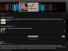 Tablet Screenshot of kllifestyleartspace.blogspot.com