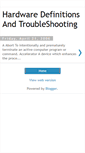 Mobile Screenshot of hardwaredictionary.blogspot.com
