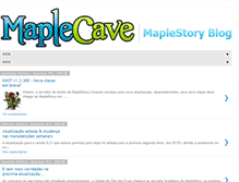 Tablet Screenshot of maplecave.blogspot.com