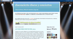 Desktop Screenshot of disconcierto.blogspot.com