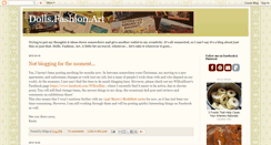 Desktop Screenshot of dollsfashionart.blogspot.com