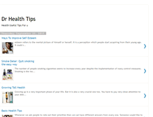 Tablet Screenshot of drhealthtips.blogspot.com