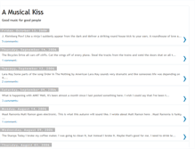 Tablet Screenshot of amusicalkiss.blogspot.com