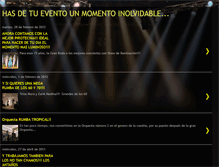 Tablet Screenshot of eventos-dexter.blogspot.com