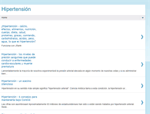 Tablet Screenshot of hipertension-info.blogspot.com