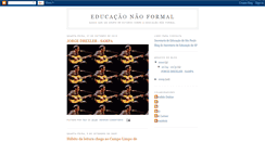 Desktop Screenshot of educacaonaoformal.blogspot.com
