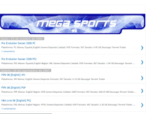 Tablet Screenshot of megasports90.blogspot.com