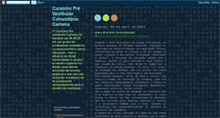 Desktop Screenshot of cursinhoprevestibularcarisma.blogspot.com