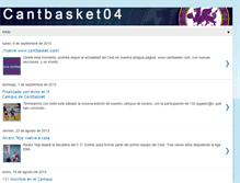 Tablet Screenshot of cantbasket04.blogspot.com