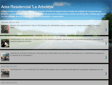 Tablet Screenshot of laarboleya.blogspot.com
