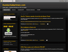 Tablet Screenshot of humbertomartinezmty.blogspot.com