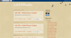 Desktop Screenshot of lifefmradio.blogspot.com