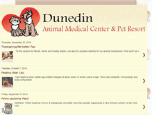 Tablet Screenshot of dunedinanimalmedicalcenter.blogspot.com
