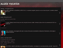 Tablet Screenshot of alizeeclubfanyucatan.blogspot.com