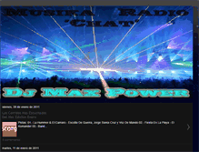 Tablet Screenshot of maxpowermix.blogspot.com