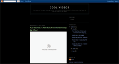 Desktop Screenshot of coolvideosddp.blogspot.com