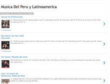 Tablet Screenshot of musicadelperuylatinoamerica.blogspot.com