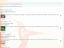 Tablet Screenshot of farmgirltransplant.blogspot.com