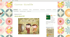 Desktop Screenshot of circus-giraffe.blogspot.com
