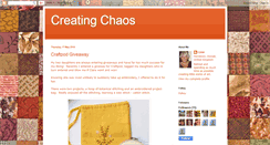 Desktop Screenshot of creatingchaos-lynn.blogspot.com