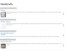 Tablet Screenshot of handicraft-blog.blogspot.com