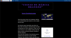 Desktop Screenshot of coisasdemarciabrandao.blogspot.com
