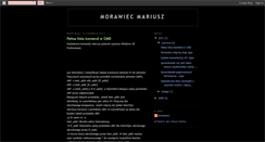 Desktop Screenshot of morawiecm.blogspot.com