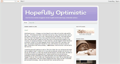 Desktop Screenshot of hopefullyoptimistic.blogspot.com