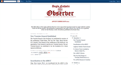 Desktop Screenshot of anglocatholicobserver.blogspot.com