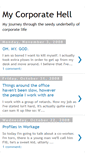 Mobile Screenshot of mycorporatehell.blogspot.com
