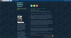 Desktop Screenshot of angeweddingtrack.blogspot.com