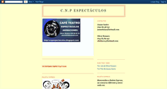 Desktop Screenshot of cnpespectaculos.blogspot.com