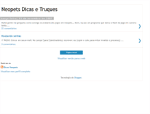 Tablet Screenshot of neodica.blogspot.com