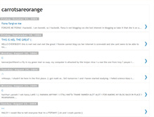 Tablet Screenshot of carrotsareorange.blogspot.com
