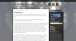 Desktop Screenshot of infertilitydoula.blogspot.com