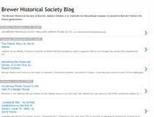 Tablet Screenshot of brewerhistoricalsociety.blogspot.com