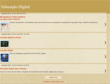 Tablet Screenshot of educandodigital.blogspot.com