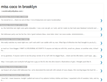 Tablet Screenshot of cocobrooklyn.blogspot.com