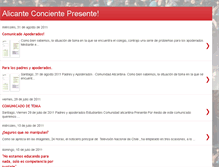 Tablet Screenshot of alicanteconciente.blogspot.com