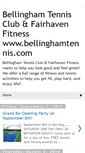 Mobile Screenshot of bellinghamtennisclub.blogspot.com