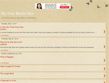 Tablet Screenshot of myfreemoviesite.blogspot.com