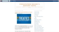 Desktop Screenshot of christophermoorehistory.blogspot.com