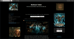 Desktop Screenshot of bioshock-trailer.blogspot.com