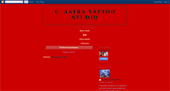 Desktop Screenshot of akiratattoo.blogspot.com