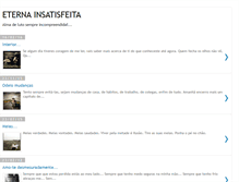 Tablet Screenshot of eternainsatisfeita-eternainsatisfeita.blogspot.com