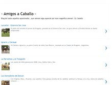 Tablet Screenshot of amigosacaballo.blogspot.com
