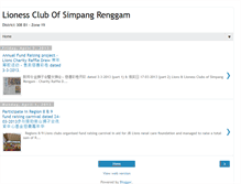 Tablet Screenshot of lionesssimpangrenggam.blogspot.com