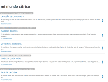 Tablet Screenshot of mimundocitrico.blogspot.com